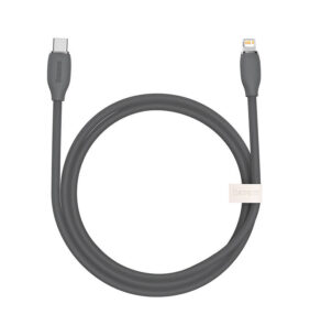 Baseus Καλώδιο USB-C σε Lightning Jelly, 20W, 1.2m (Μαύρο)