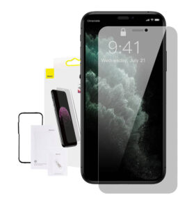Baseus Προστατευτικό Οθόνης Tempered Glass 0.3mm Full Face για iPhone XR/11 6.1 ιντσών (Διαφανές)