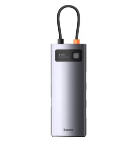 Baseus Hub 4σε1 Metal Gleam Series, USB-C σε 4xUSB 3.0 (Γκρι)