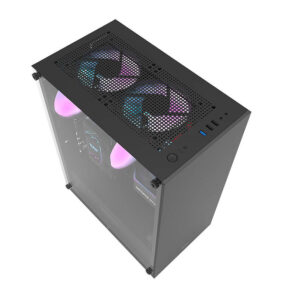 Darkflash Κουτί Υπολογιστή DK100 (Mαύρο)