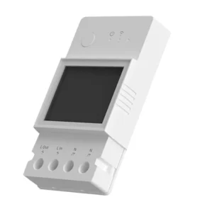 Sonoff Έξυπνος Διακόπτης/Μετρητής Ισχύος WiFi POWR320D (Λευκό)