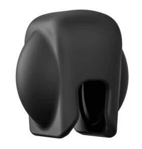 Silicone protective lens cover Puluz for Insta360 X3 (black)