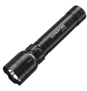 Φακός Superfire GTS6 – 360 lm, USB-C, 7W, 5 λειτουργίες, 150 μ.