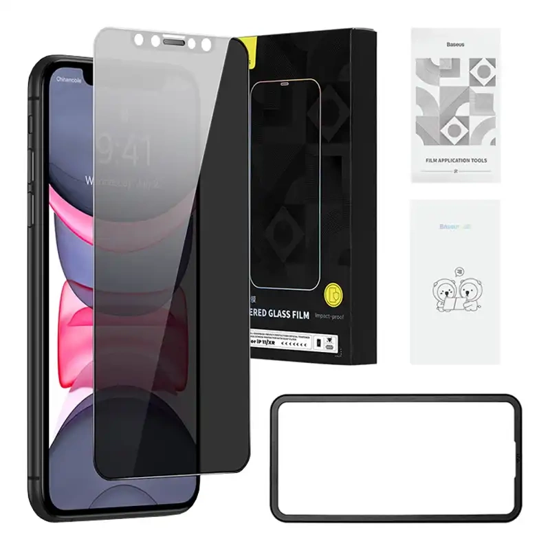 Baseus Προστατευτικό Οθόνης Tempered Glass 0.3mm για iPhone 11/XR (Διαφανές)