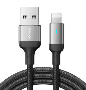 Cable to USB-A / Lightning / 2.4A / 3m Joyroom S-UL012A10 (black)