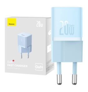 Baseus Mini Φορτιστής GaN5 20W (Γαλάζιο)
