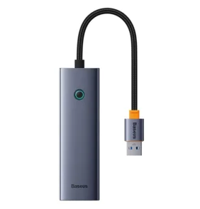 4in1 Hub Baseus  UltraJoy USB-A do 4xUSB 3.0 (space grey)