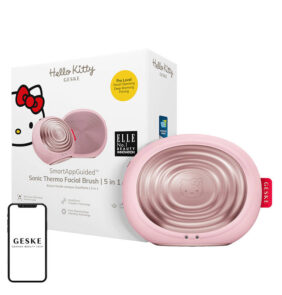 Sonic Thermo Facial Brush 5in1 Geske with APP (hello kitty pink)