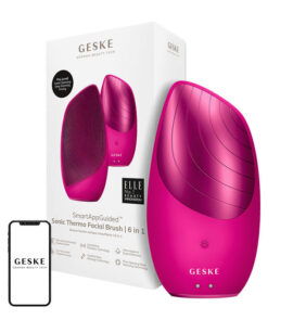 Sonic Thermo Facial Brush 6 in 1 Geske with APP (magenta)