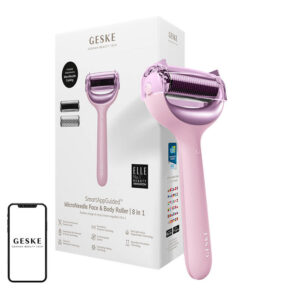 Micro Needle Face&Body Roller 8in1 Geske with APP (starlight)