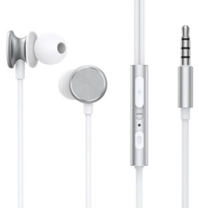 Wired Earphones JR-EW03, Half in Ear (Silver)