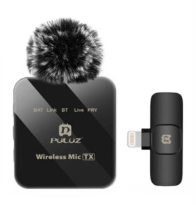 Wireless Lavalier Microphone PULUZ PU647B (lightning)