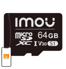 Imou Κάρτα Μνήμης microSD (UHS-I, SDXC, 10/U3/V30, 95/38) 64GB