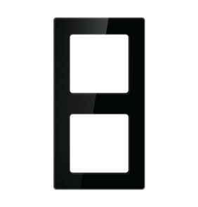 Avatto Διπλό Πλαίσιο Διακόπτη N-TS10-Frame-B2 (Μαύρο)