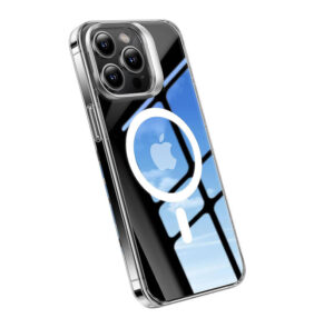 Torras phone case UPRO Lstand Clear-Mag for iPhone 15 PRO (transparent)