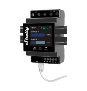 Shelly Pro Dual Cover PM DIN Rail Dual Controller, WiFi (Power measurement)