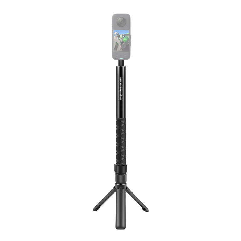 Selfie Stick 110cm PULUZ for sports cameras (including Insta360 X4 / X5 / DJI Osmo Action 5 Pro)