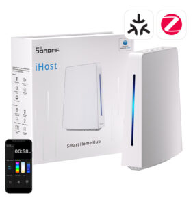 SONOFF iHost Hub AIBridge WiFi, ZigBee, Bluetooth, Matter, 2GB, LAN (Λευκό)