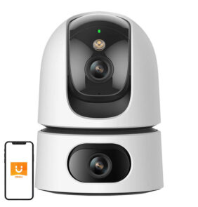 IMOU Κάμερα Εσωτερικής Παρακολούθησης Ranger Dual 360°, WiFi, 8MP (Λευκό)