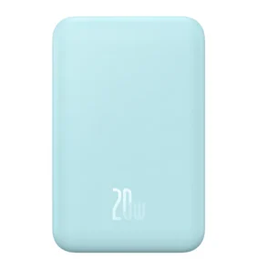 Baseus Powerbank Magnetic Mini 5000mAh, USB-C 20W (Γαλάζιο)