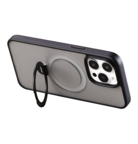 Joyroom JR-BP004 Magnetic Protective Case with Holder for iPhone 15 (Black)