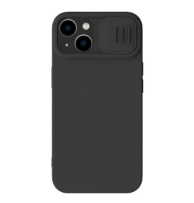 Nillkin CamShield Silky Silicone Case for iPhone 15 Plus (black)