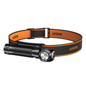 Φακός κεφαλής 2σε1 Superfire TH04 – 600 lm, USB-C, 5 λειτουργίες, 127 μ.