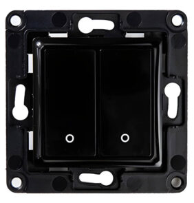 Shelly wall switch 2 button (Black)