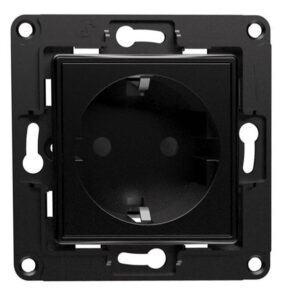 Shelly Wall Socket (Black)