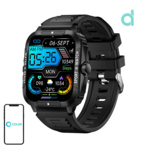 Colmi Smartwatch P76 (Μαύρο)