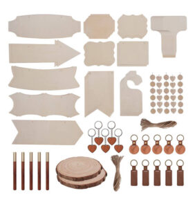 LaserPecker Wooden engraving materials set (190 pcs)