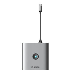 Orico USB Hub 8-in-1 HDMI, SD/TF, 3xUSB-A 3.0, 100W PD, USB-C