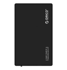 Orico 2.5"Enclosure 5Gbps 3588US3-V1-EU-BK-BP-IP