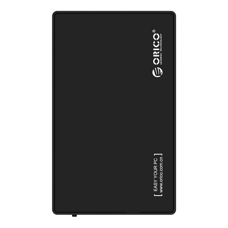 Orico 2.5"Enclosure 5Gbps 3588US3-V1-EU-BK-BP-IP