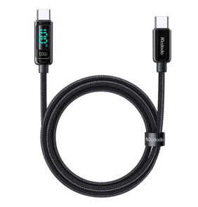 Mcdodo CA-8820 100W USB-C to USB-C cable, 1.2m (black)