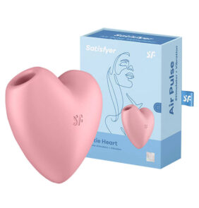 Clitoral massager Cutie Heart Light Red Satisfyer (pink)