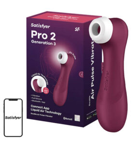 Clitoral Massager with App Satisfyer Pro 2 Generation 3 (red)