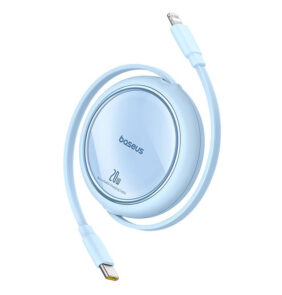 USB Cable Baseus Free2Pull USB-C to iP 20W 1m (blue)