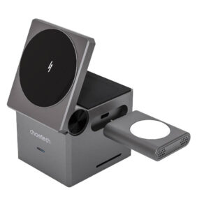 Choetech T632-F 3-in-1 15W inductive charger (black)
