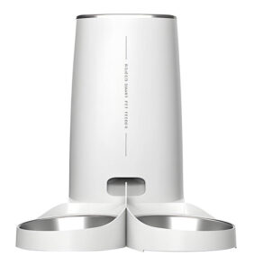 Automatic Pet Feeder Rojeco 4L Button Version (double bowl)