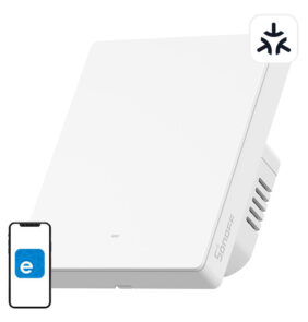 Smart wall switch SONOFF M5-1C-80W Matter (1-channel, to frame)