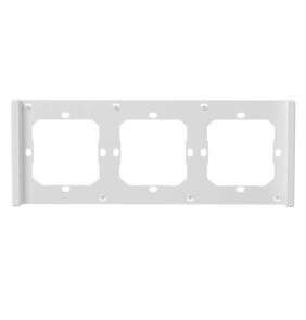 Frame for M5 80 smart wall switch 3-way triple SONOFF M5-3C-80-FW (white)