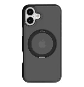 Torras Ostand Pro Case for iPhone 16 (Black)