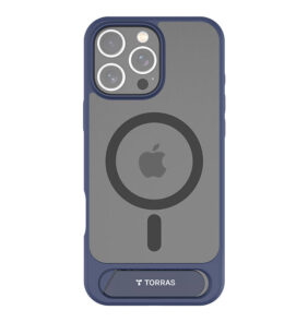 Torras Pstand Series Case for iPhone 16 Pro (Blue)