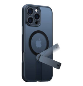 Torras Pstand Spin Case for iPhone 16 Pro (Black)