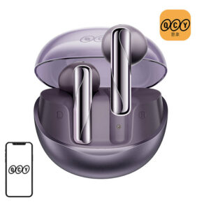 Earphones TWS QCY AilyBuds Clear T32 (purple)
