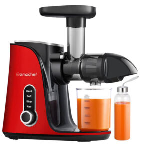 Slow Juicer AMZCHEF GM3001-RD  (red)
