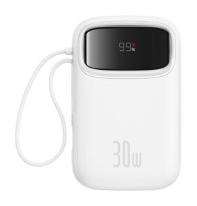 Powerbank Baseus QPow 2 10000mAh 30W (white)