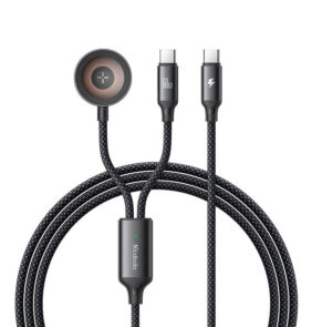 Mcdodo CA-2200 2in1 60W USB-C+ Charger Apple Watch Cable 1.2m