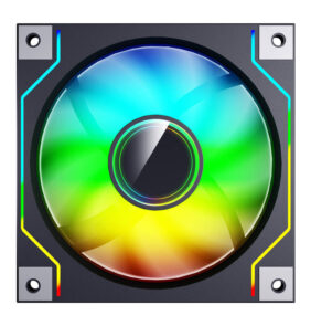 Darkflash DM20 computer fan (black)